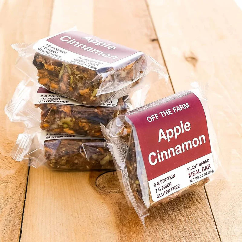 Off the Farm Apple Cinnamon Meal Bar – 12ct