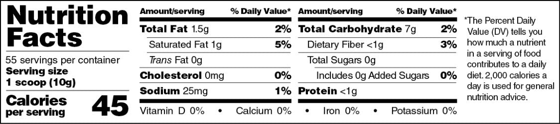 Powdered Vanilla Oat Milk 1lb 4oz