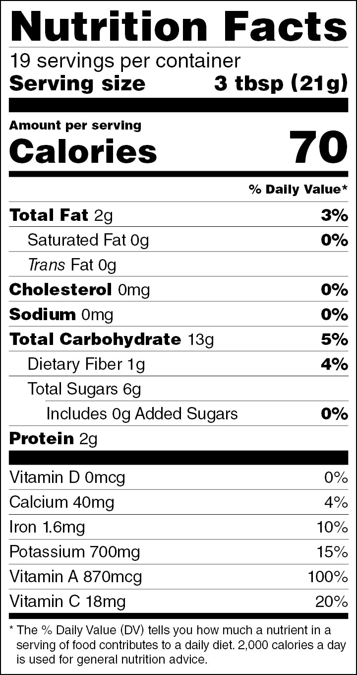 Dried, Ground Pumpkin - 14oz Bag - swiig