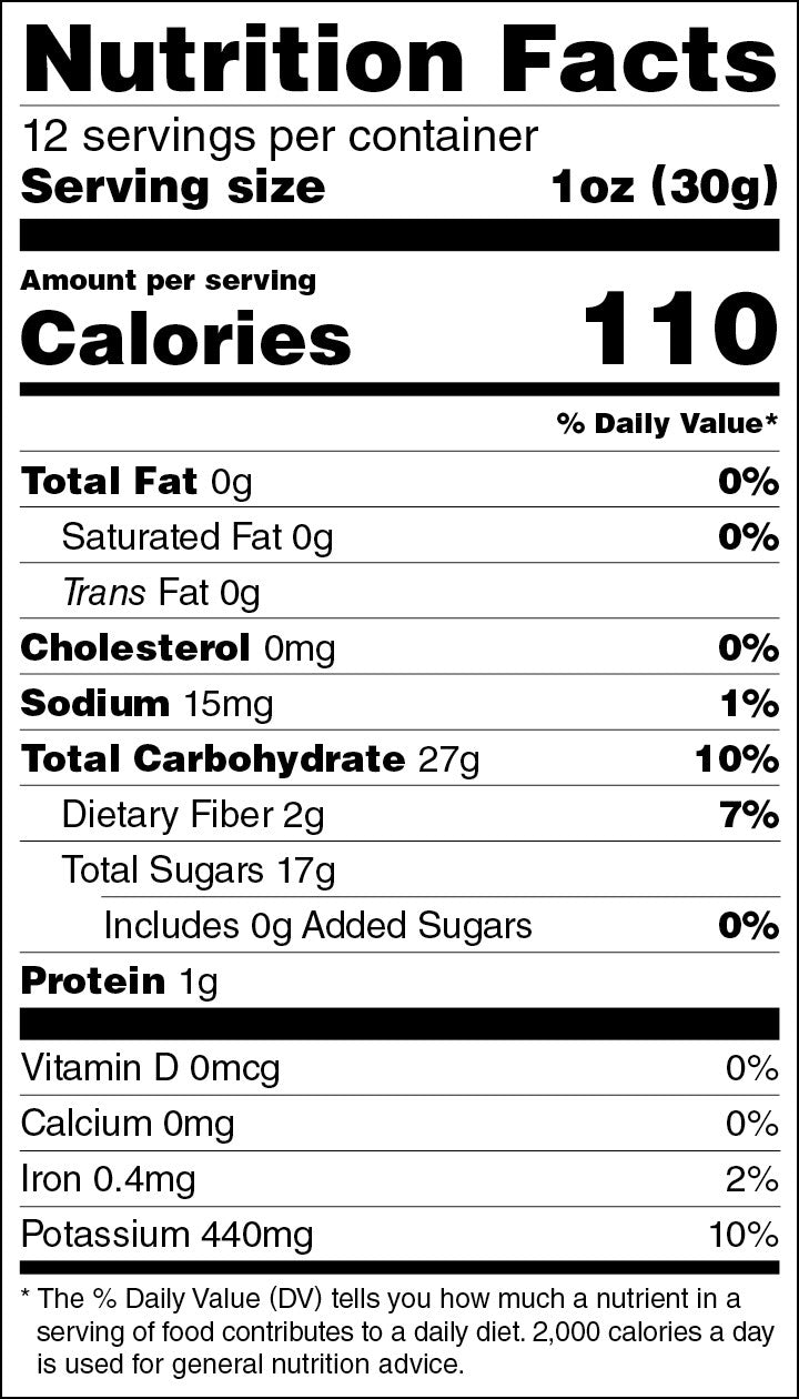 Freeze-Dried Bananas - 13.1 oz bag - swiig