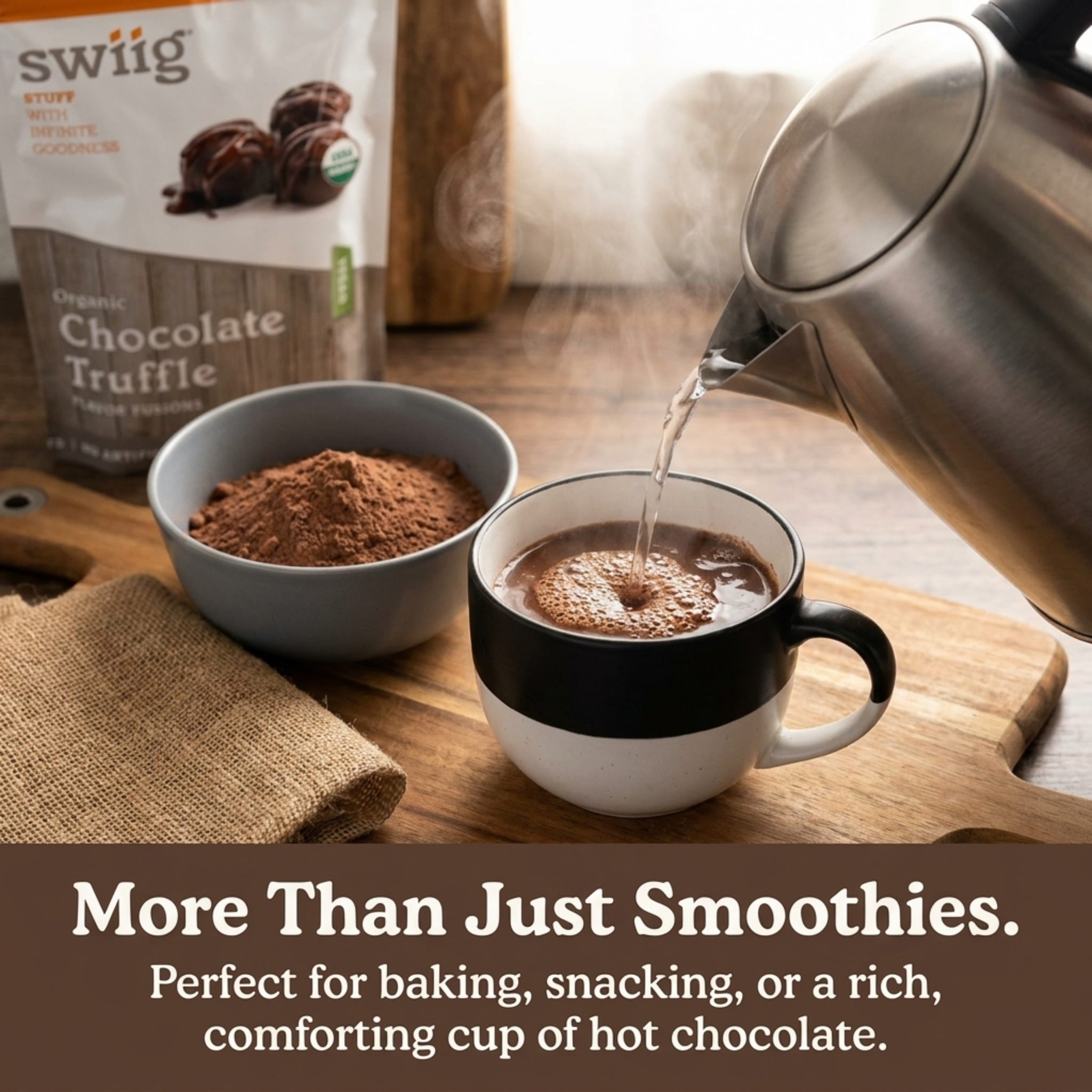 Organic Chocolate Truffle - swiig