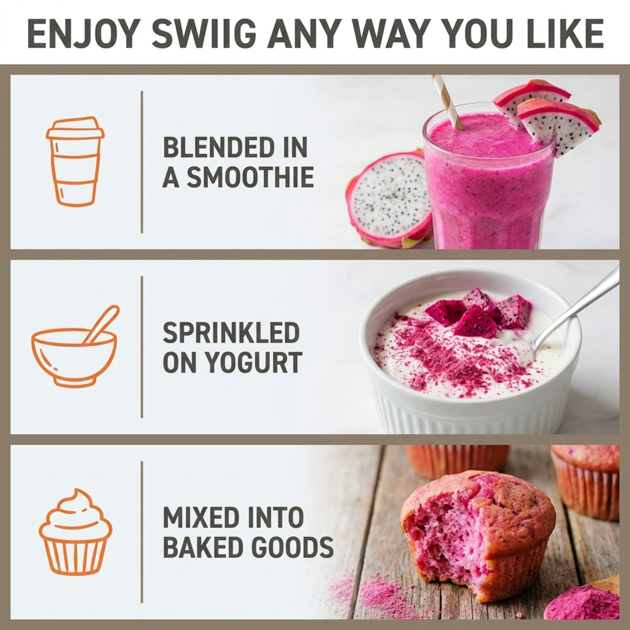 Freeze-Dried Dragonfruit