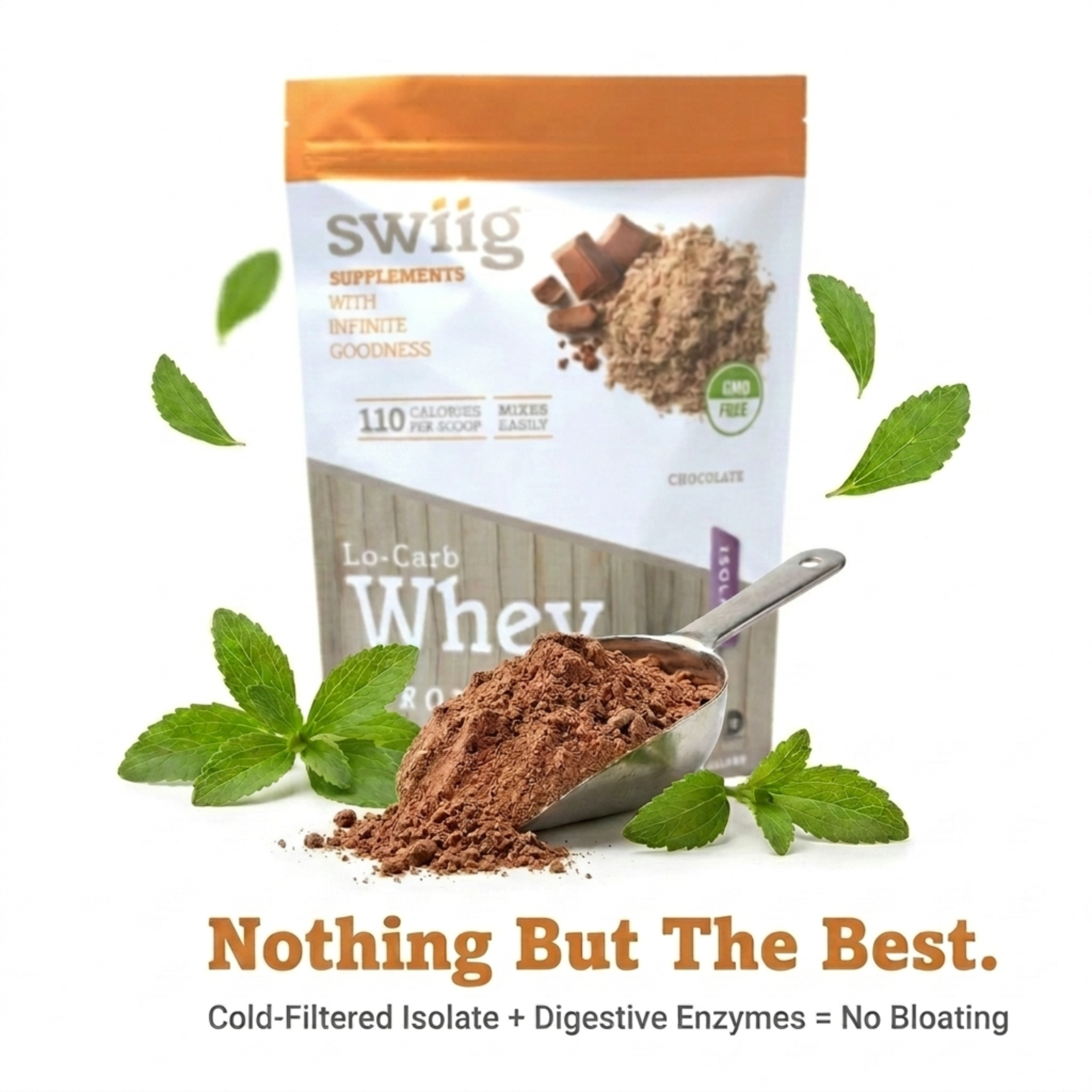 Chocolate Lo-Carb Whey Protein Isolate