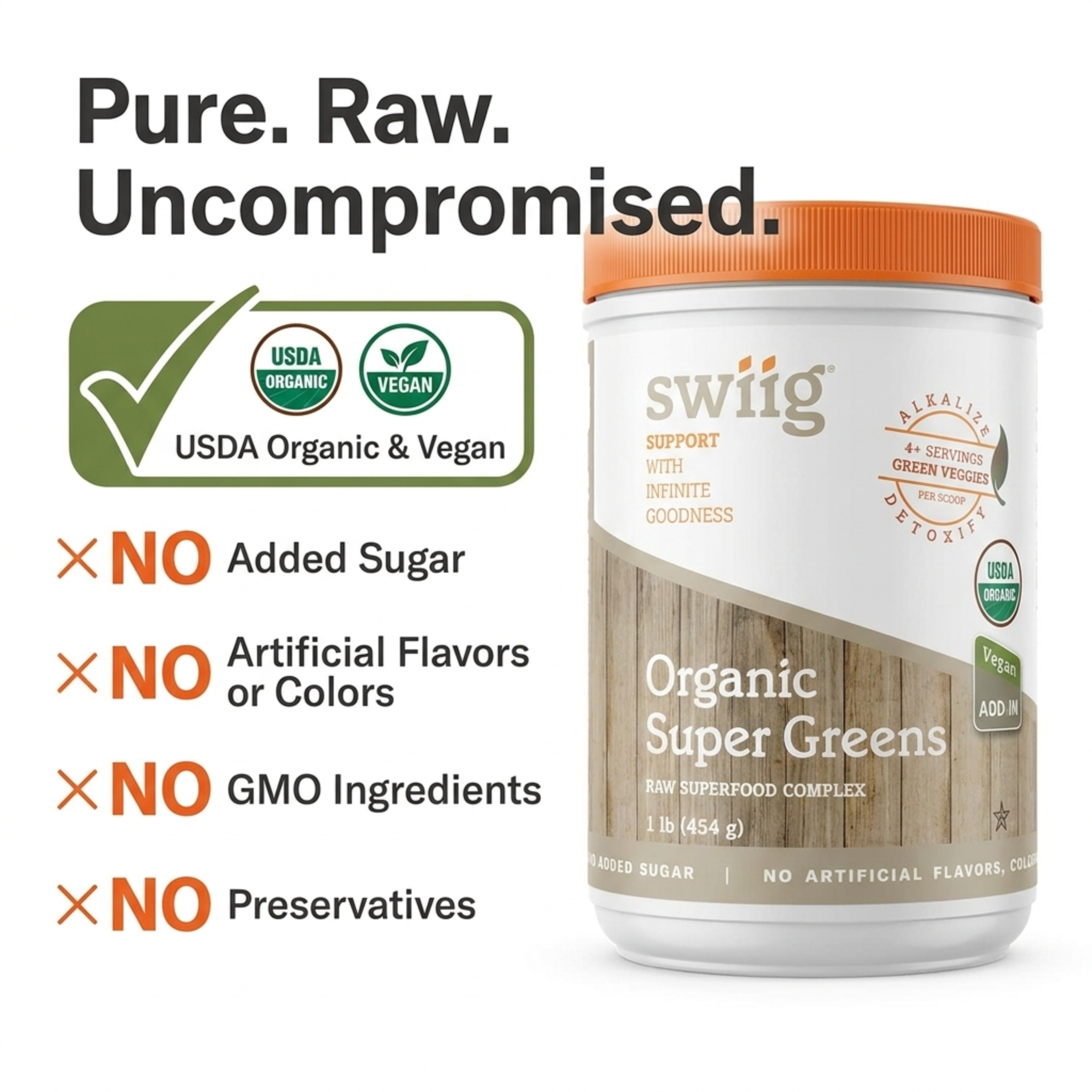 Organic Super Greens Powder