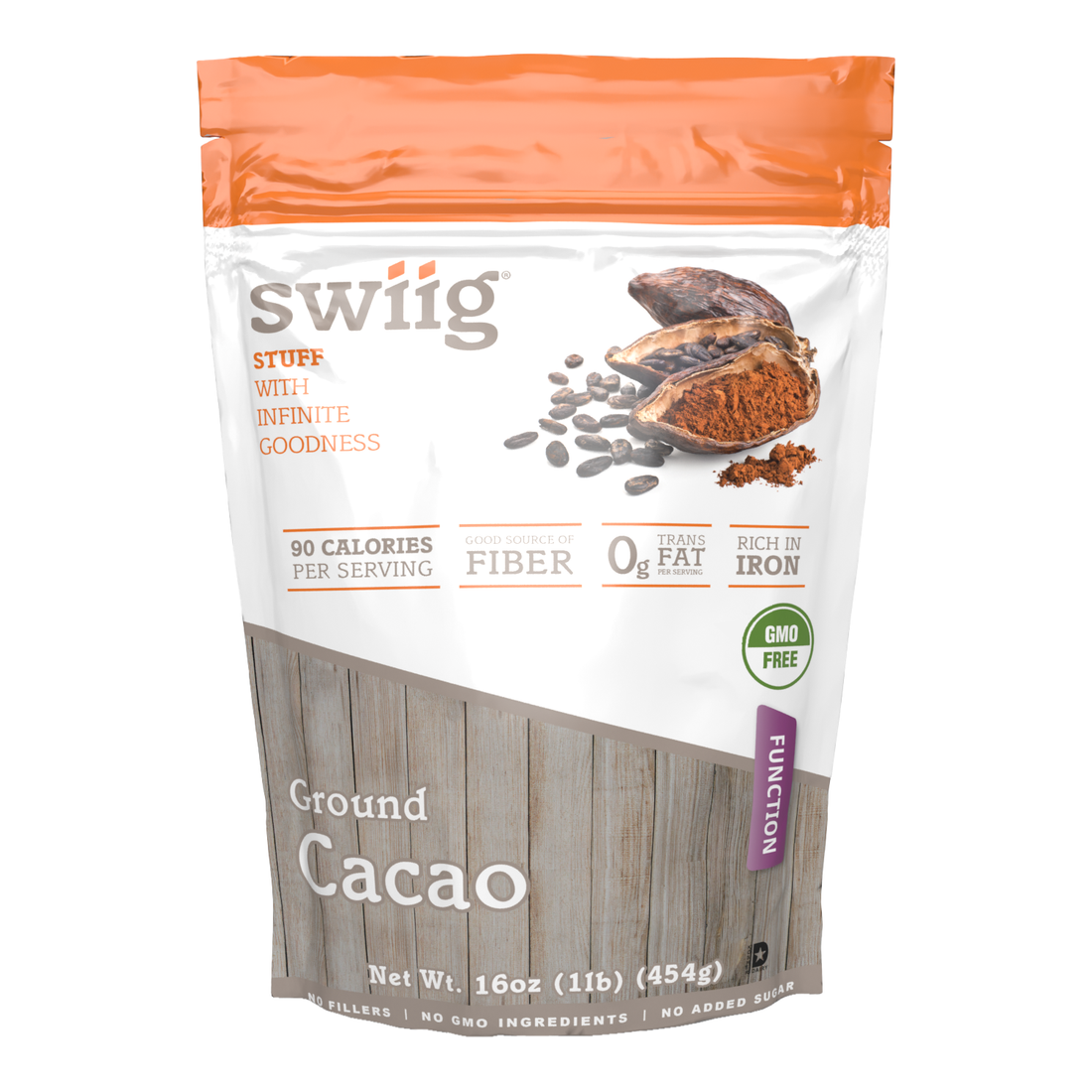 Ground Cacao 1lb - swiig