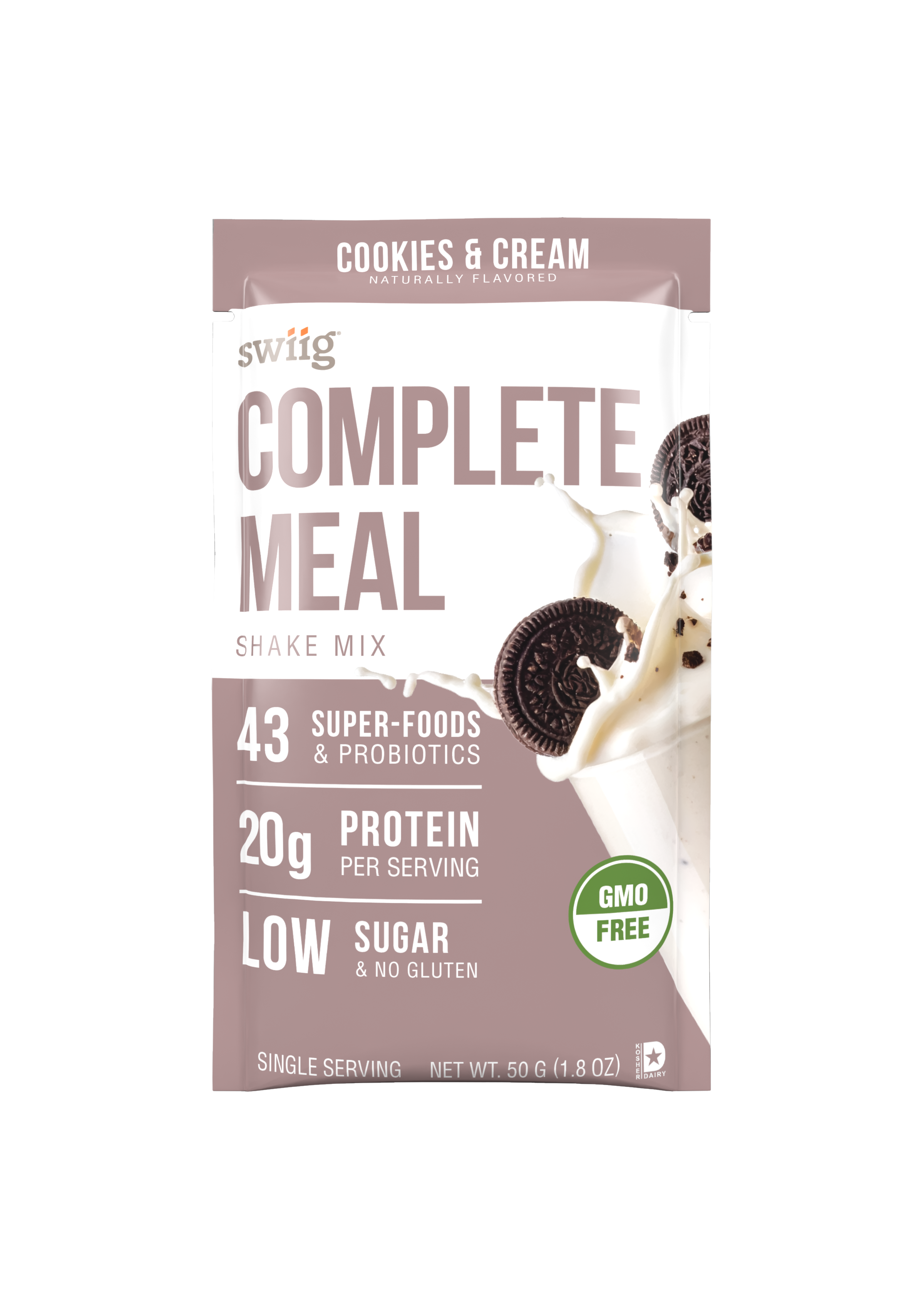 Complete Meal Single Serve Cookies & Cream - swiig