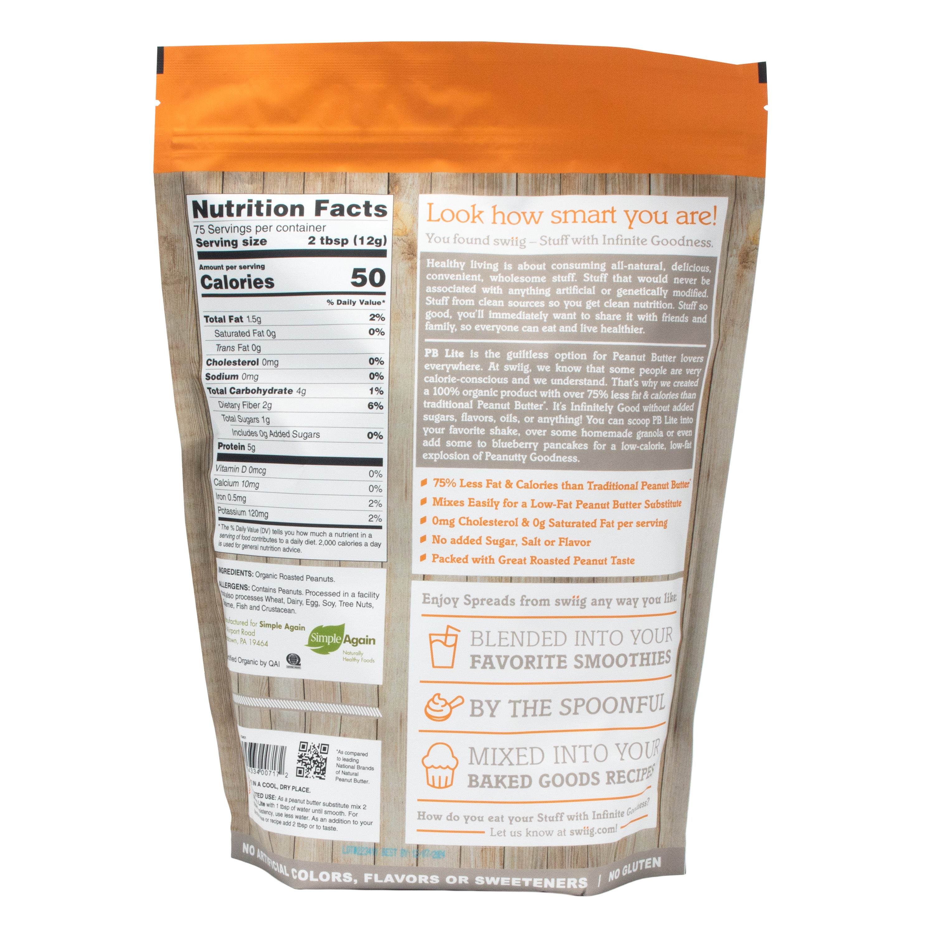 Organic PB Lite - swiig