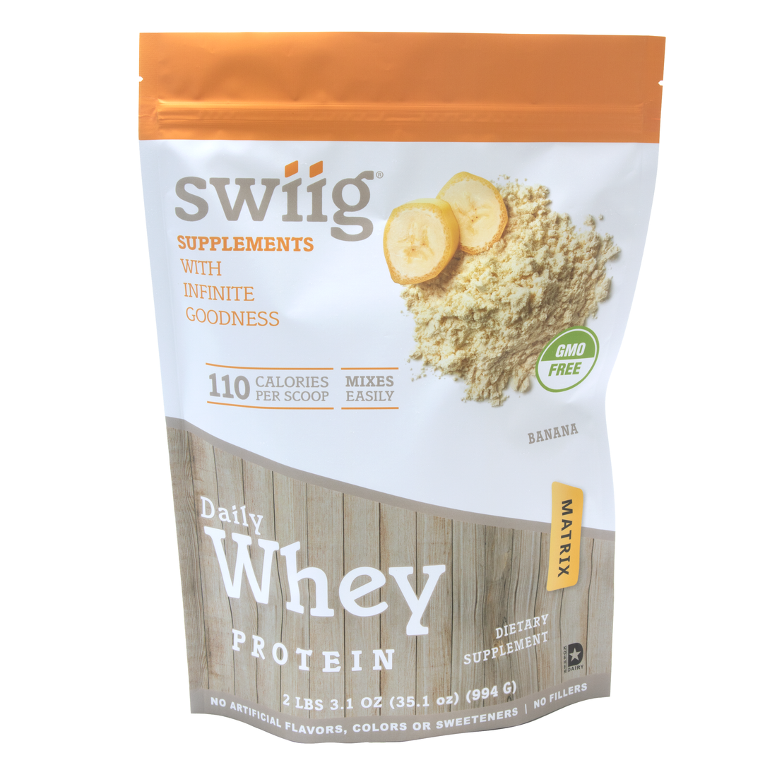 Banana Daily Whey Protein Matrix - swiig