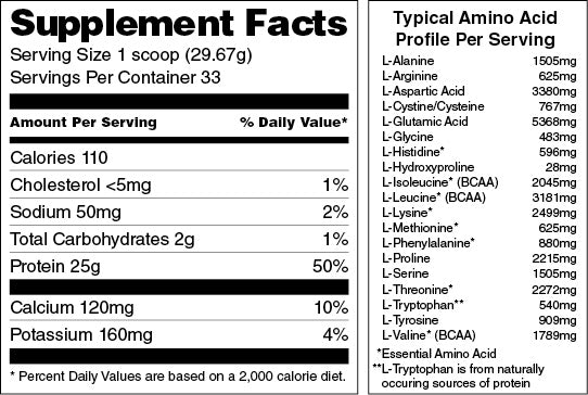 Vanilla Lo-Carb Whey Protein Isolate - swiig