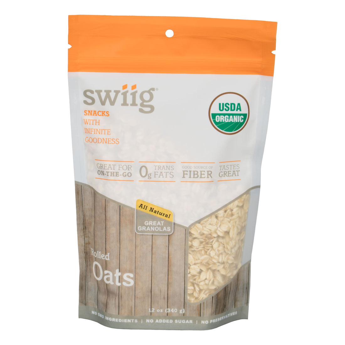 Organic Rolled Oats - swiig