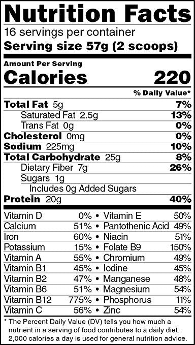 Organic Chocolate SQWARE MEALS - Complete Meal System, Plant Protein Based - swiig