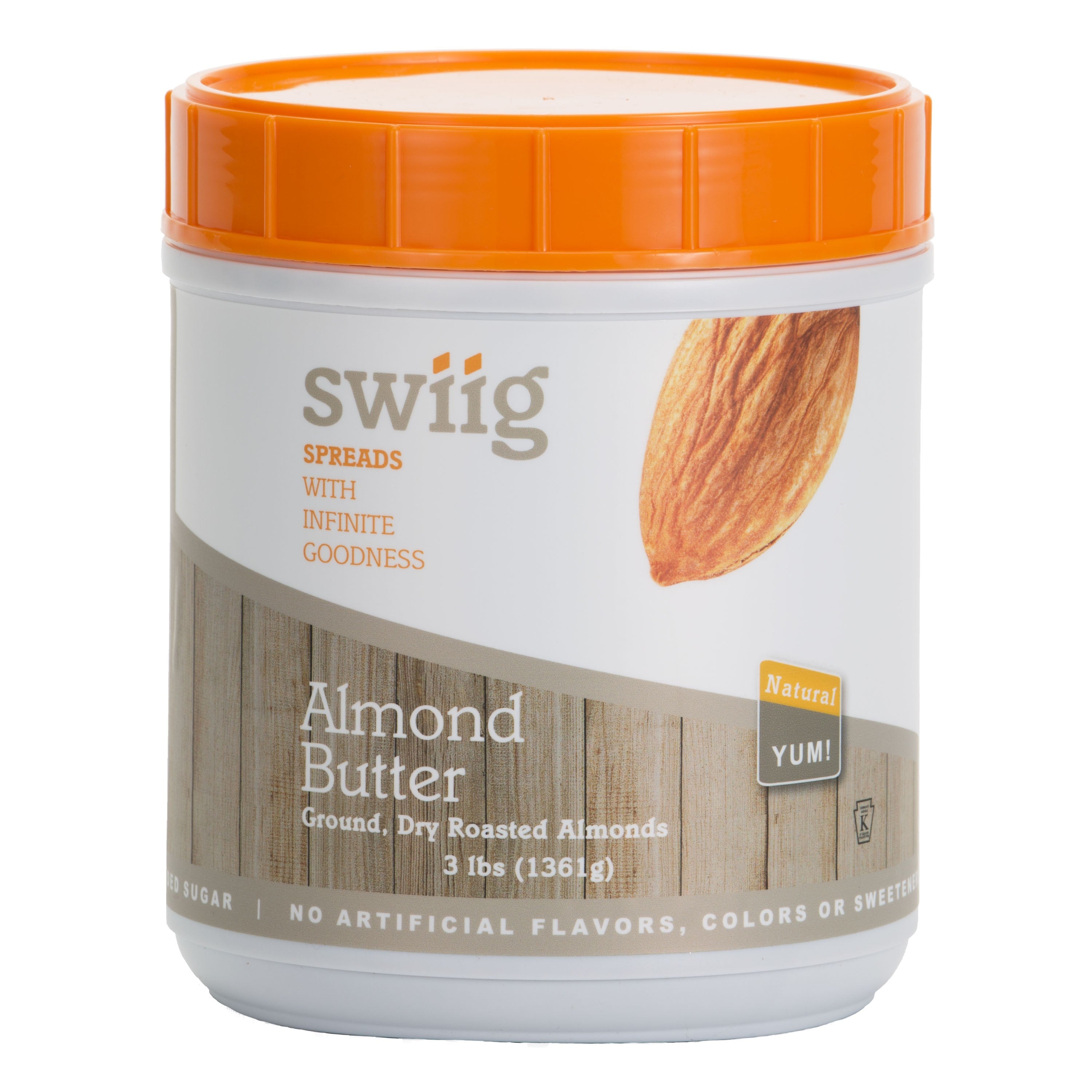How is this almond butter made?