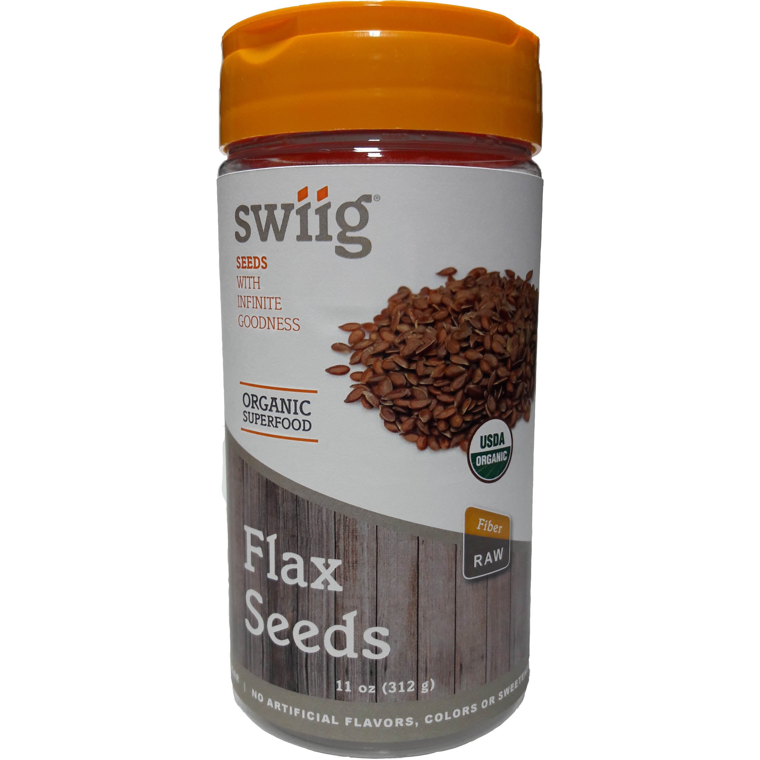 What nutrients are found in these flax seeds?