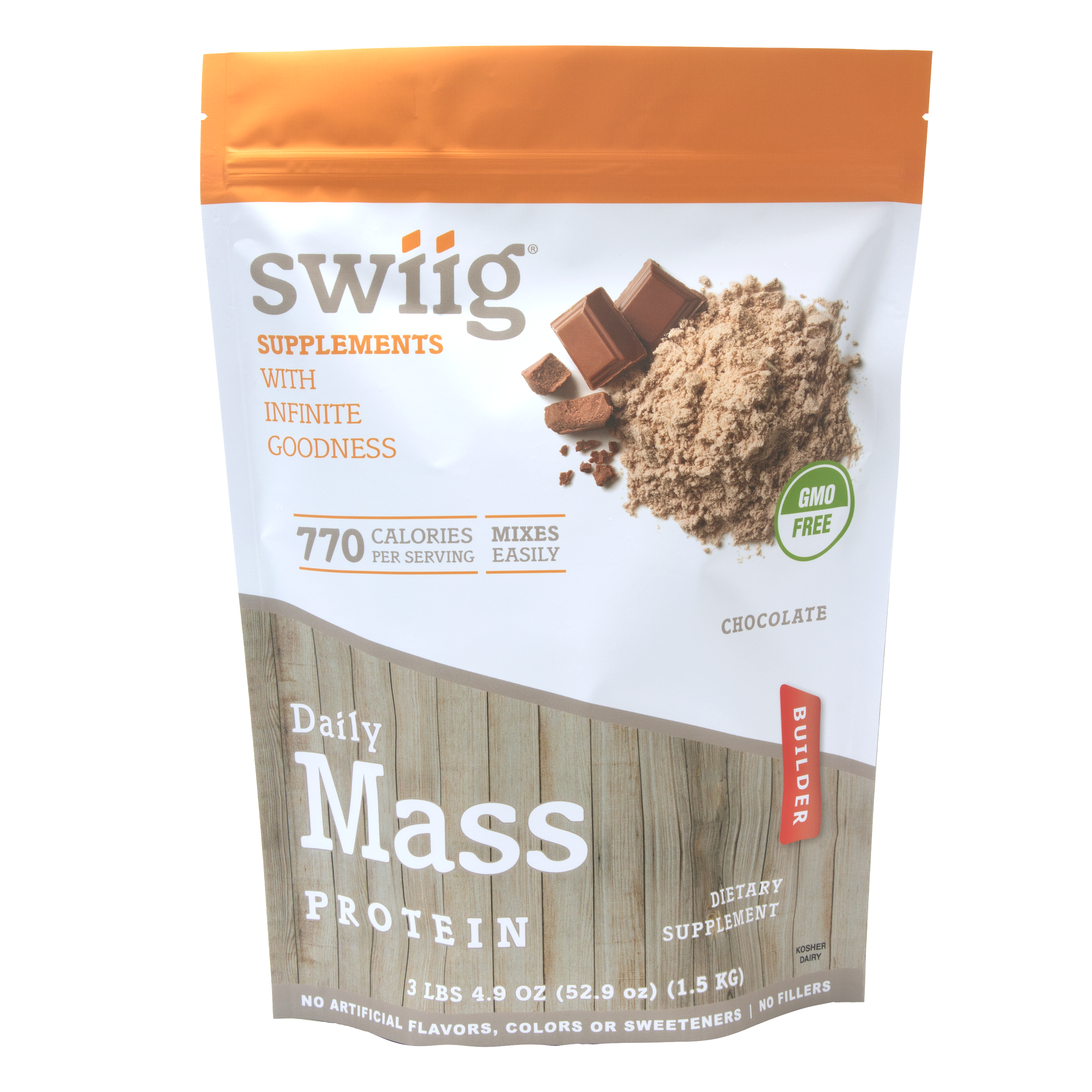 What are the main ingredients in the chocolate mass?