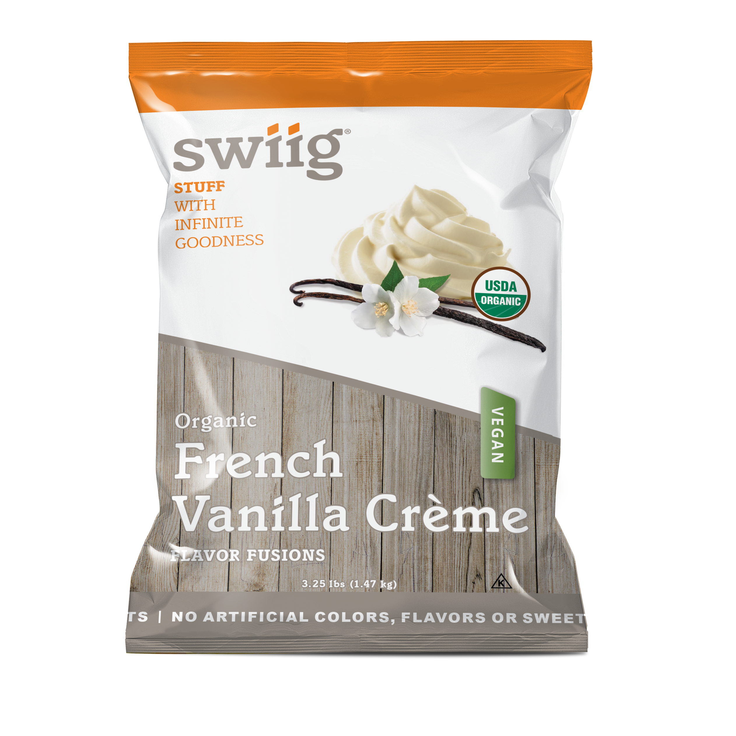 Does the flavor fusions vanilla creme contain artificial ingredients?