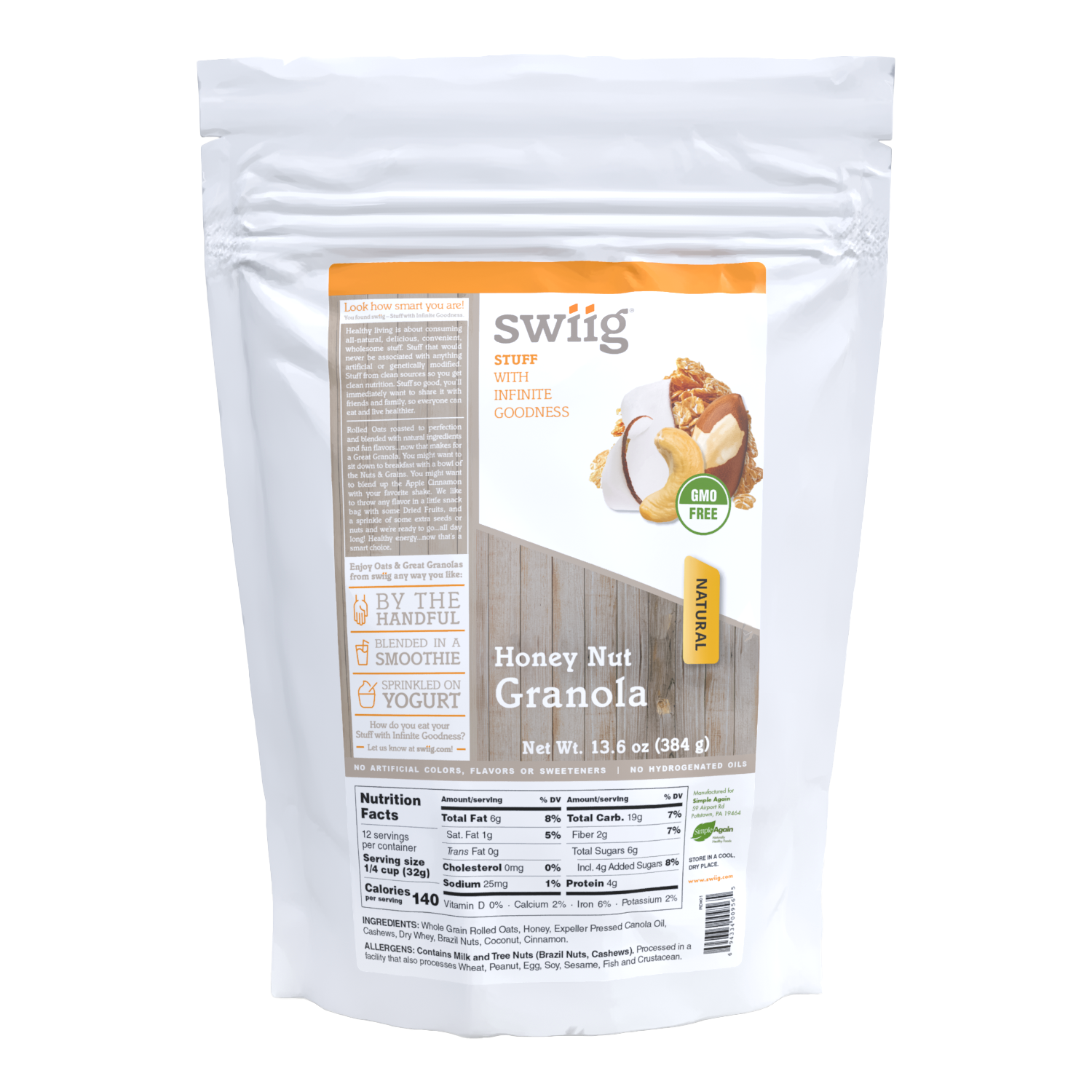 What is honey granola good for?