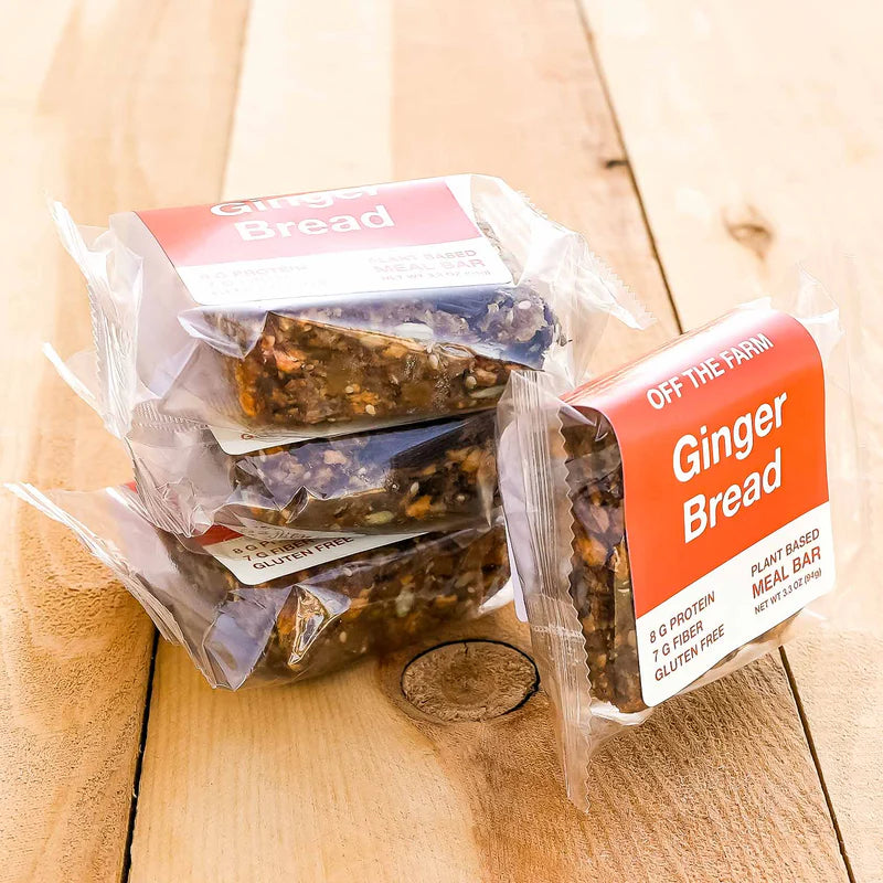 Off the Farm Gingerbread Meal Bar – 12ct Questions & Answers