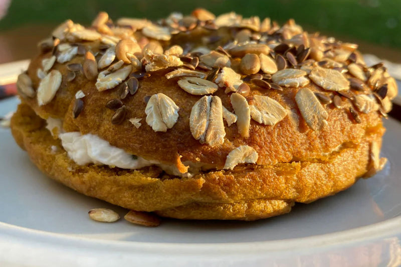 Sweet Potato Bagels