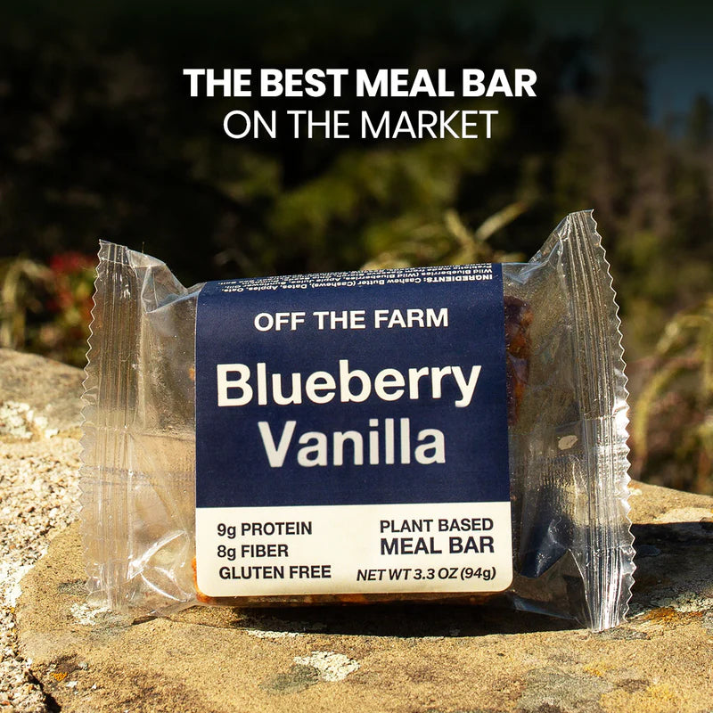 Off The Farm Blueberry Vanilla Meal Bar 12ct