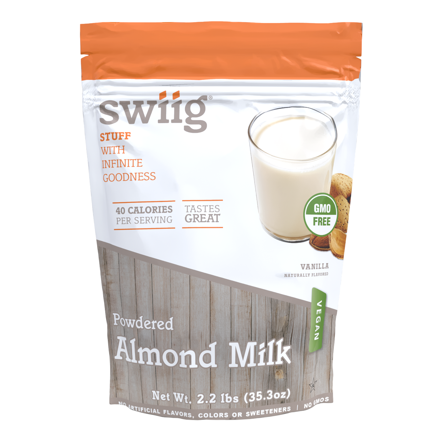 Powdered Vanilla Almond Milk