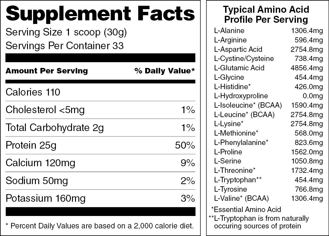 Vanilla Lo-Carb Whey Protein Isolate - swiig