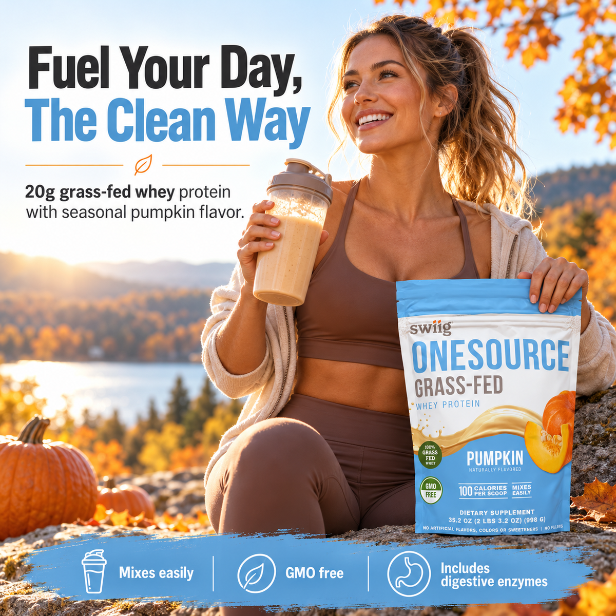 OneSource Whey Pumpkin 2.2lb