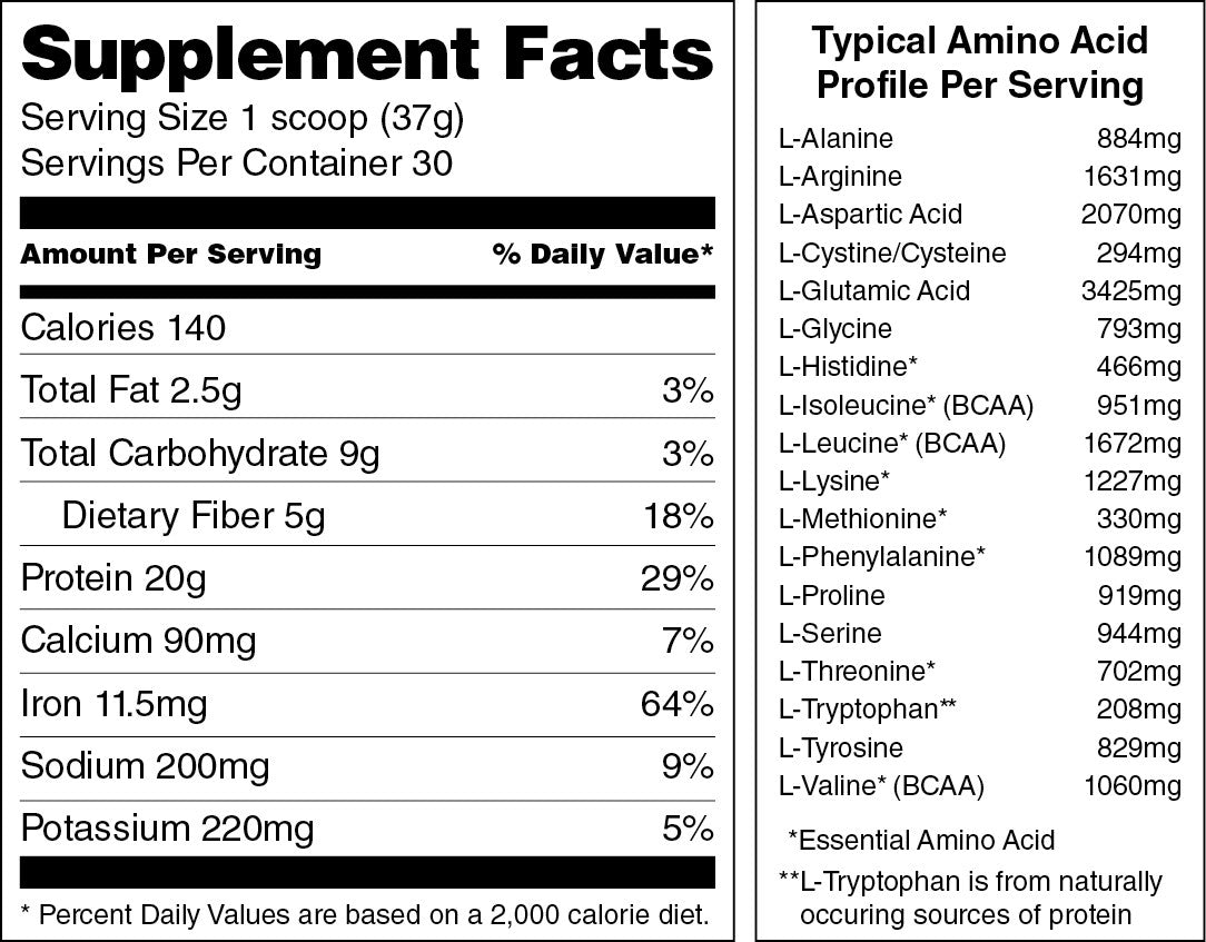 Organic Chocolate Ancient Grains Plant Protein - swiig