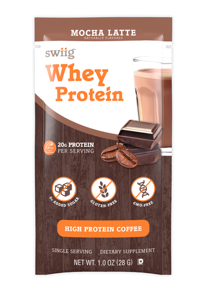 Single Serve Whey Protein - swiig