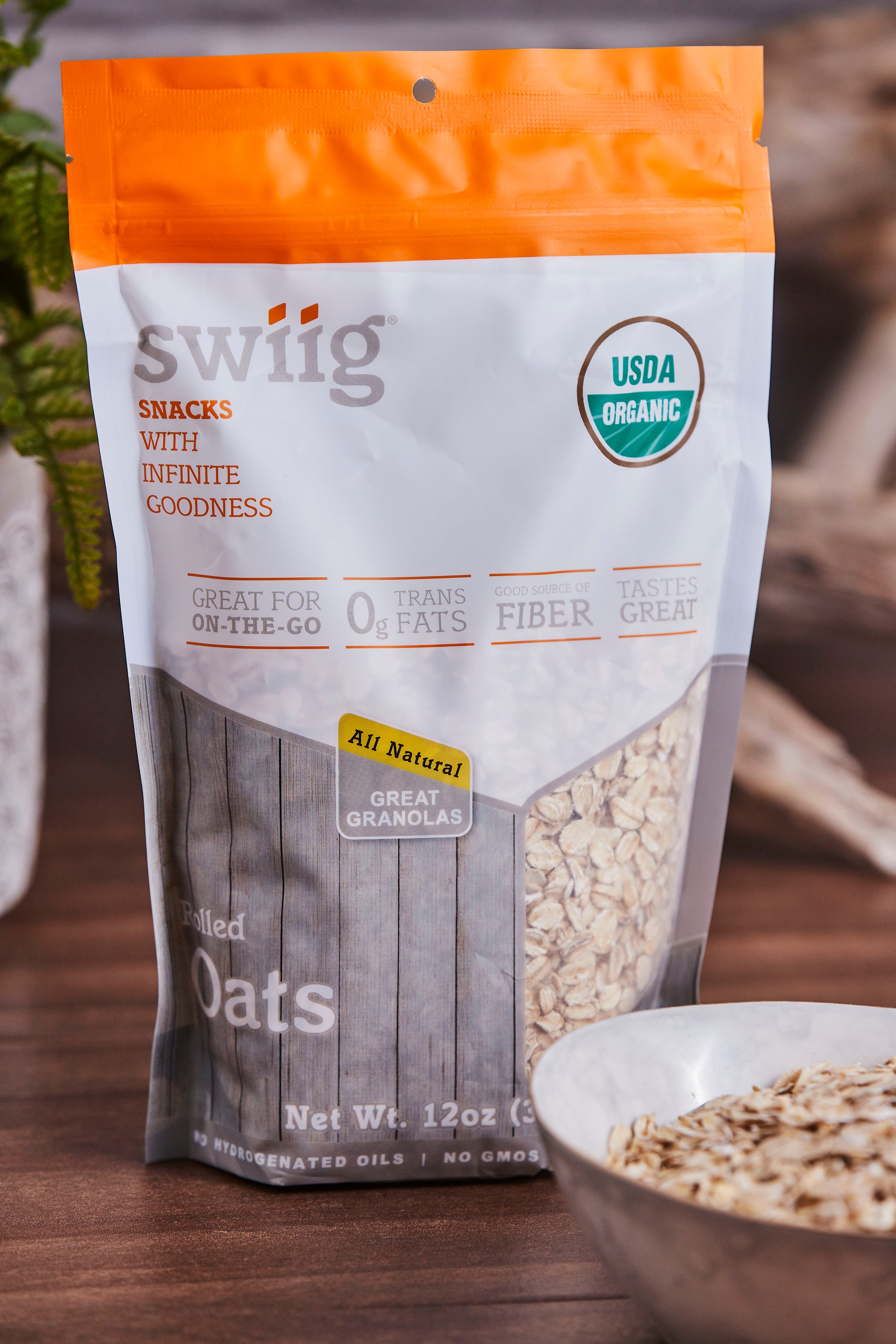 Organic Rolled Oats | swiig