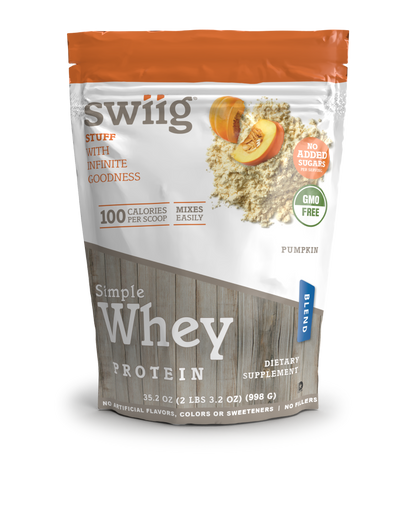 Simple Whey No Sugar Added Pumpkin 2.2 lb - swiig
