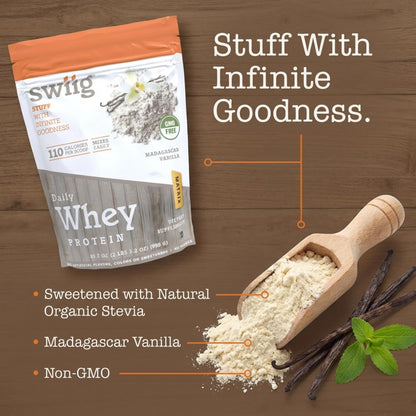 Vanilla Daily Whey Protein Matrix - swiig