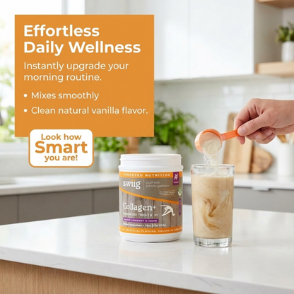 Collagen, Vanilla 1lb - swiig