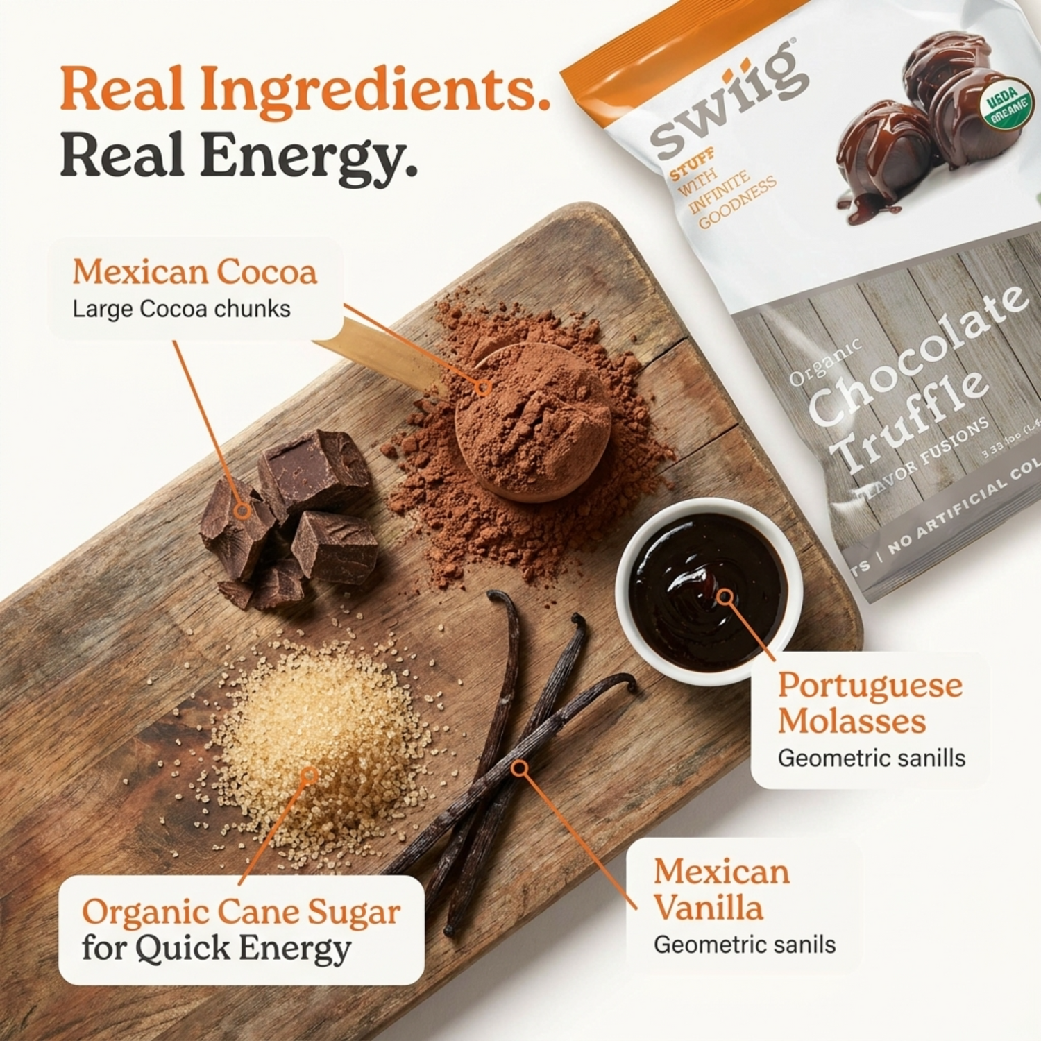 Organic Chocolate Truffle - swiig