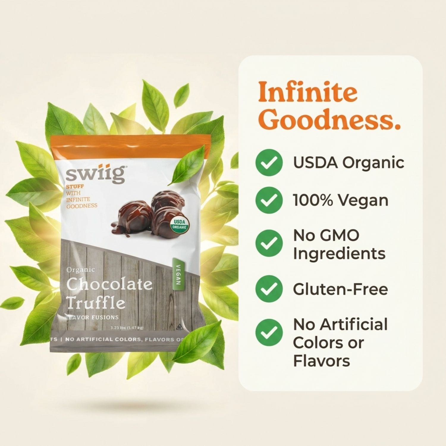 Organic Chocolate Truffle - swiig