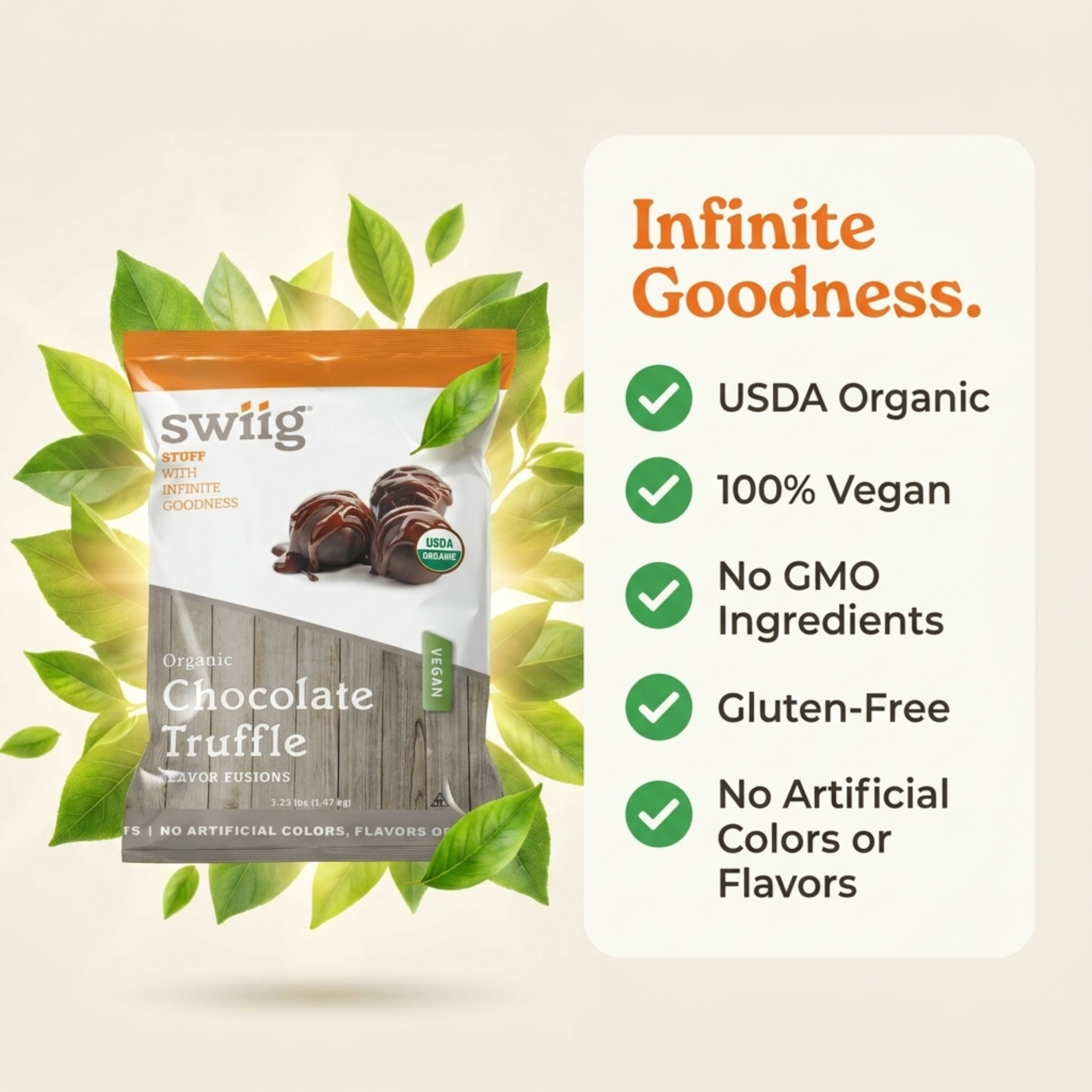 Organic Chocolate Truffle - swiig