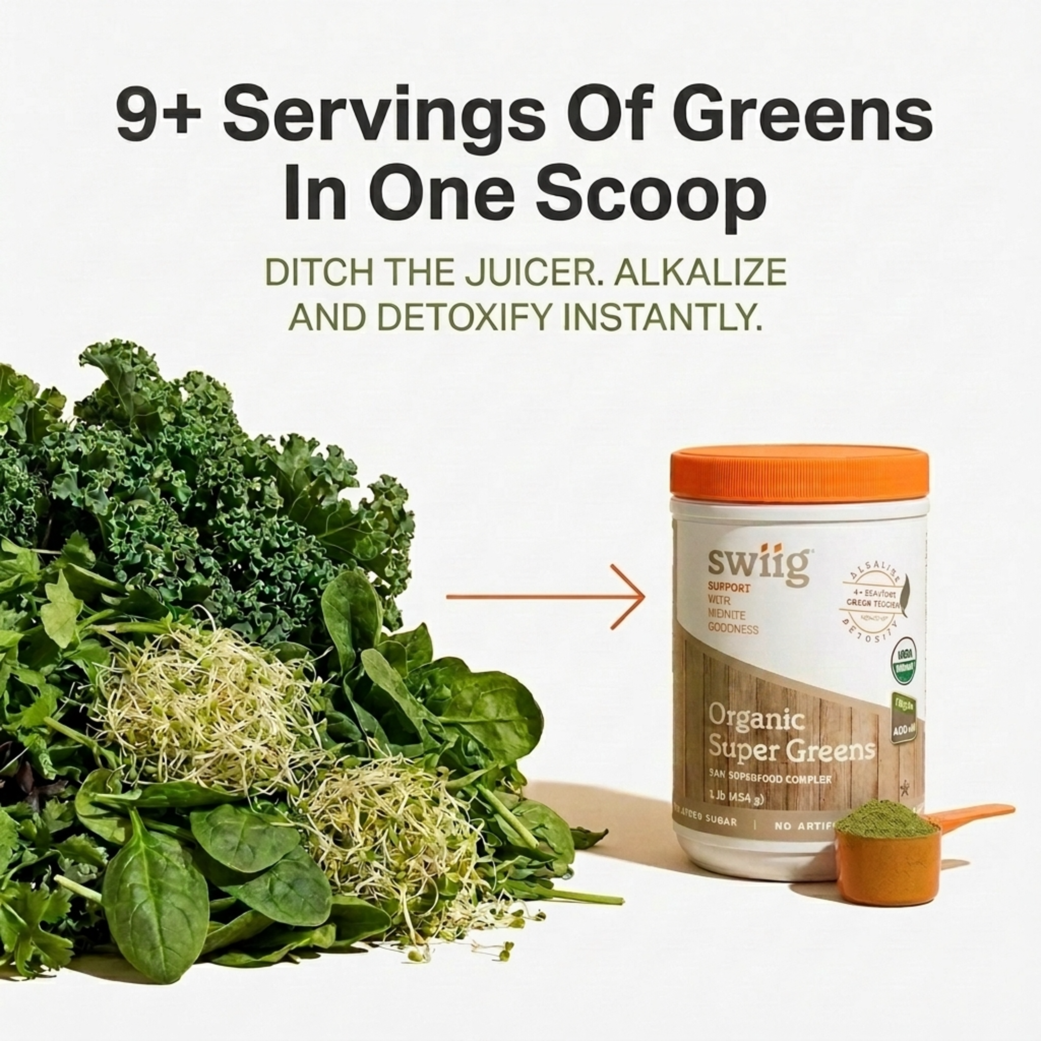 Organic Super Greens Powder