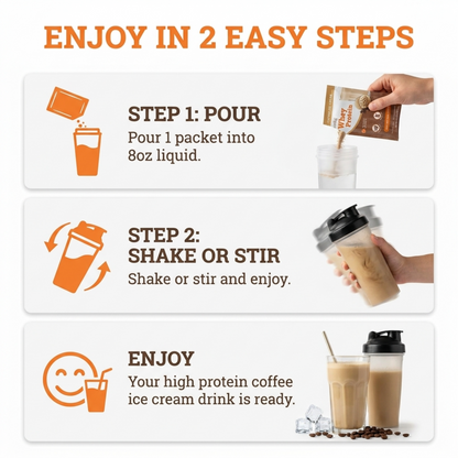 swiig Single Serve Coffee Ice Cream 10pk