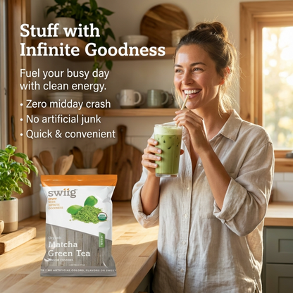 Flavor Fusion Organic Matcha Green Tea Latte - swiig