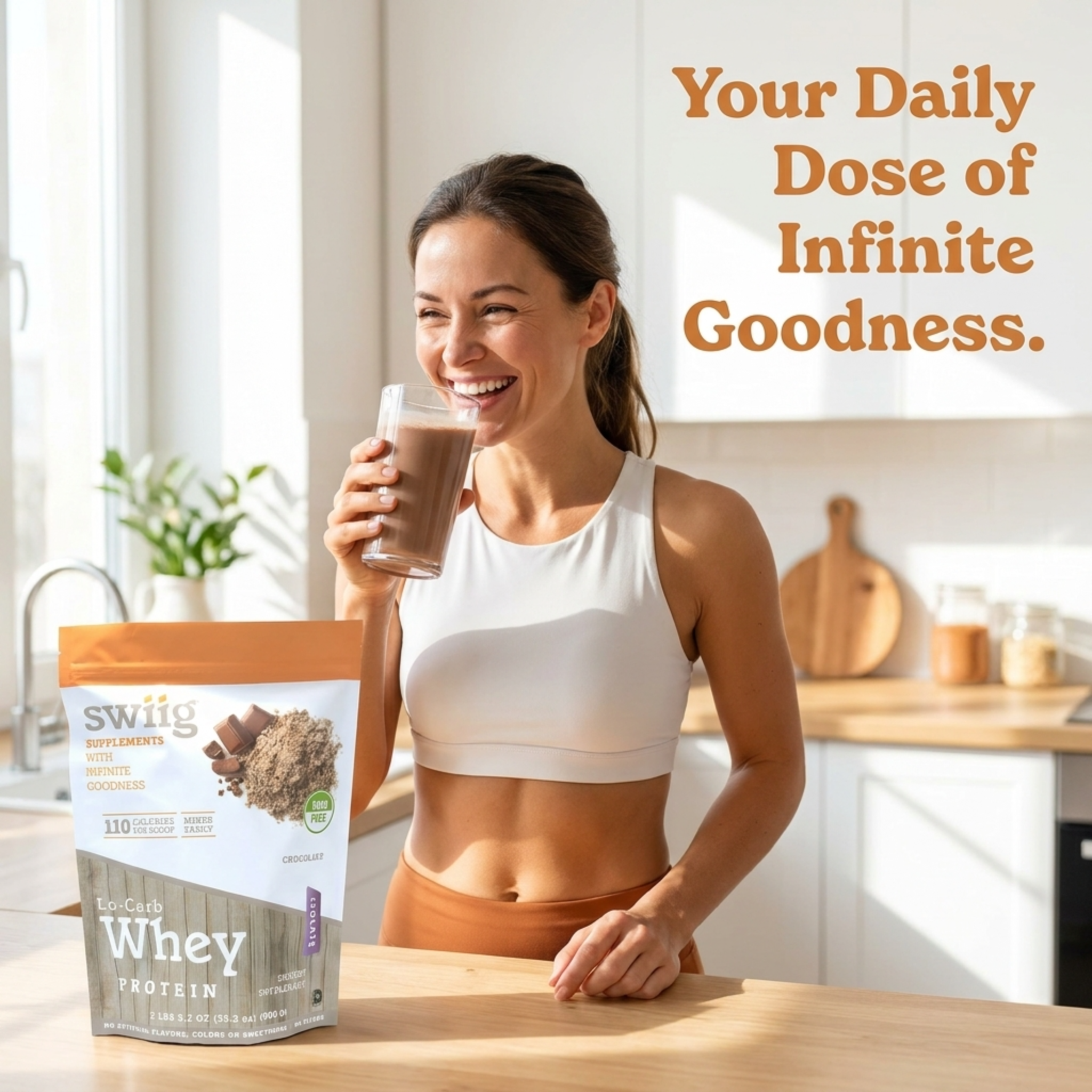Chocolate Lo-Carb Whey Protein Isolate