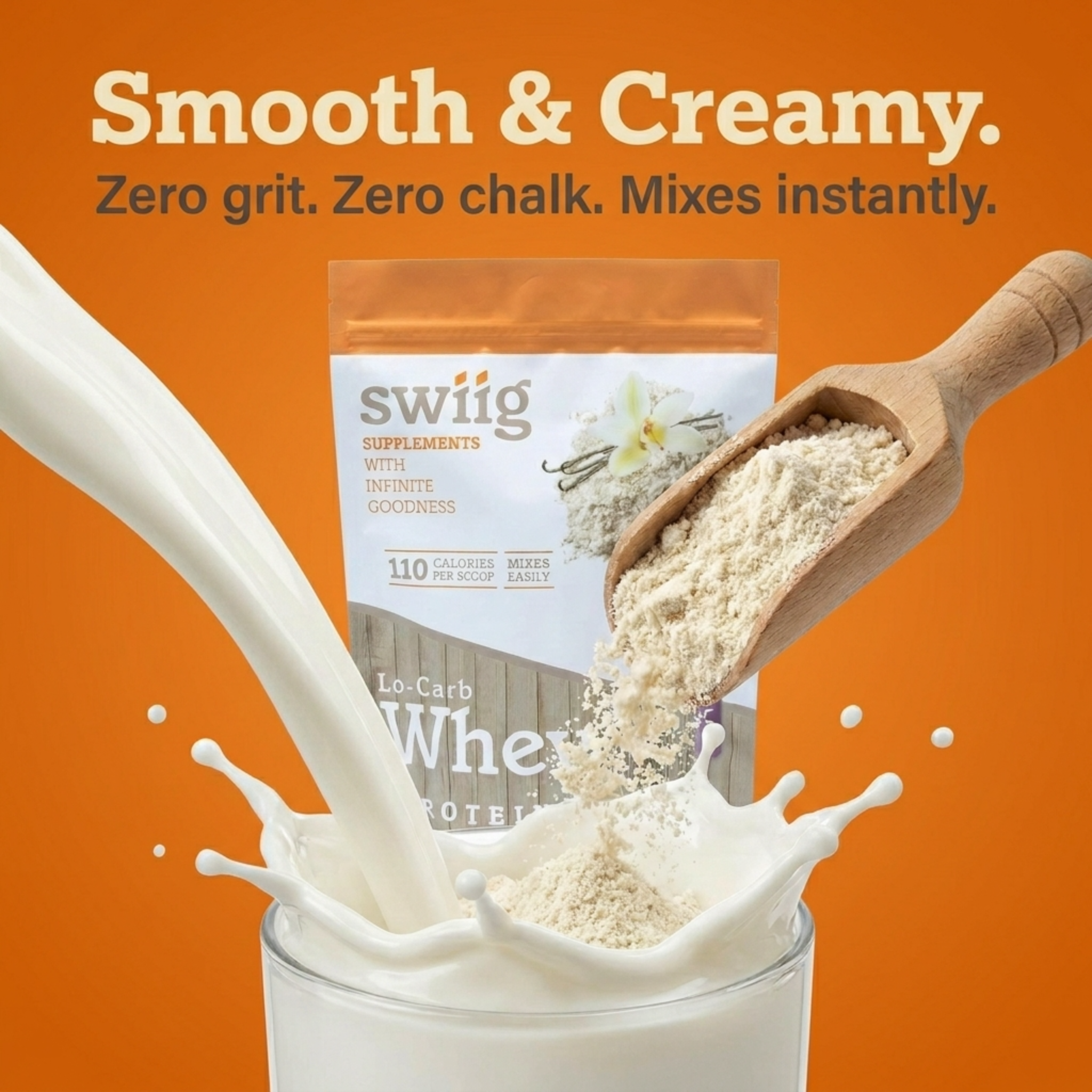 Vanilla Lo-Carb Whey Protein Isolate