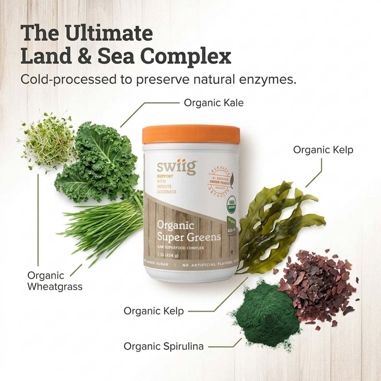Organic Super Greens Powder