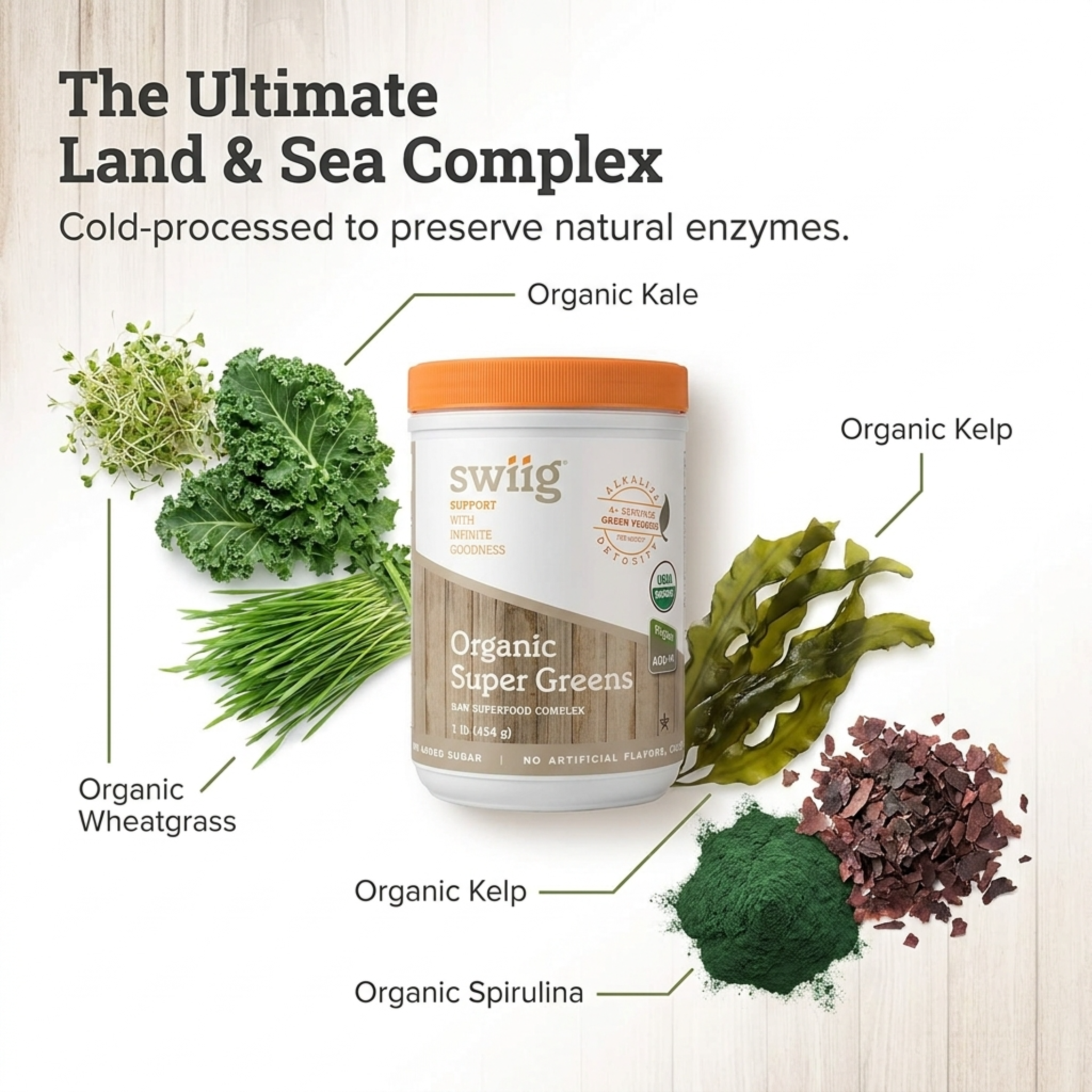 Organic Super Greens Powder