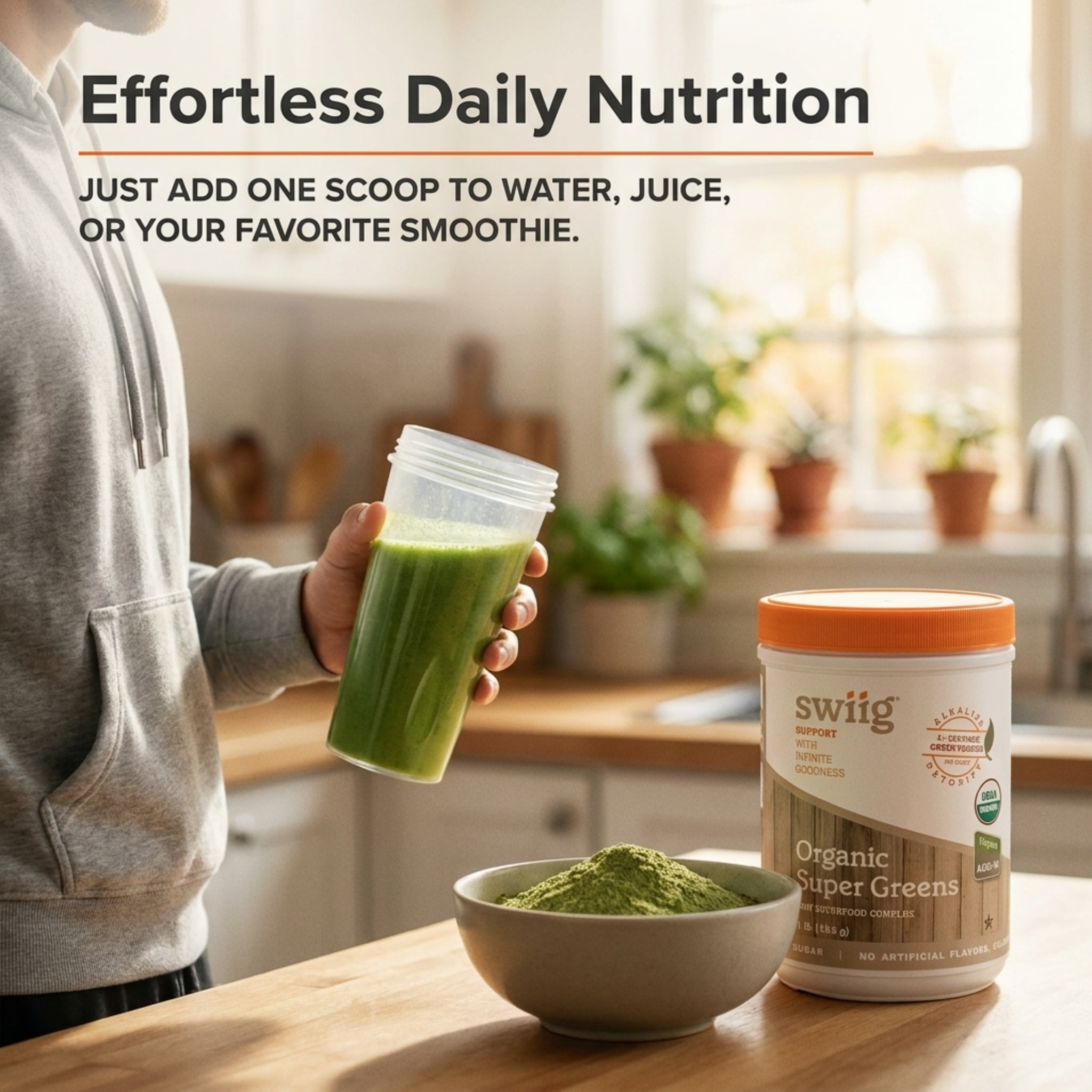 Organic Super Greens Powder