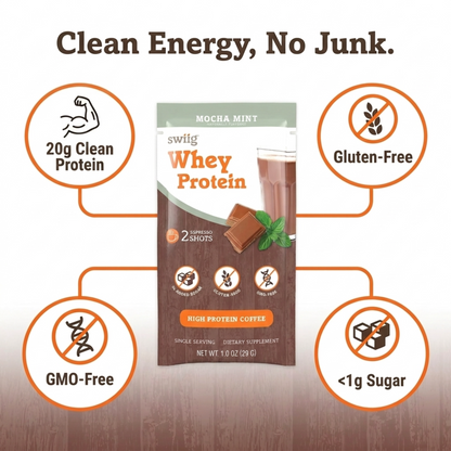 swiig Single Serve Coffee Mocha Mint 10pk