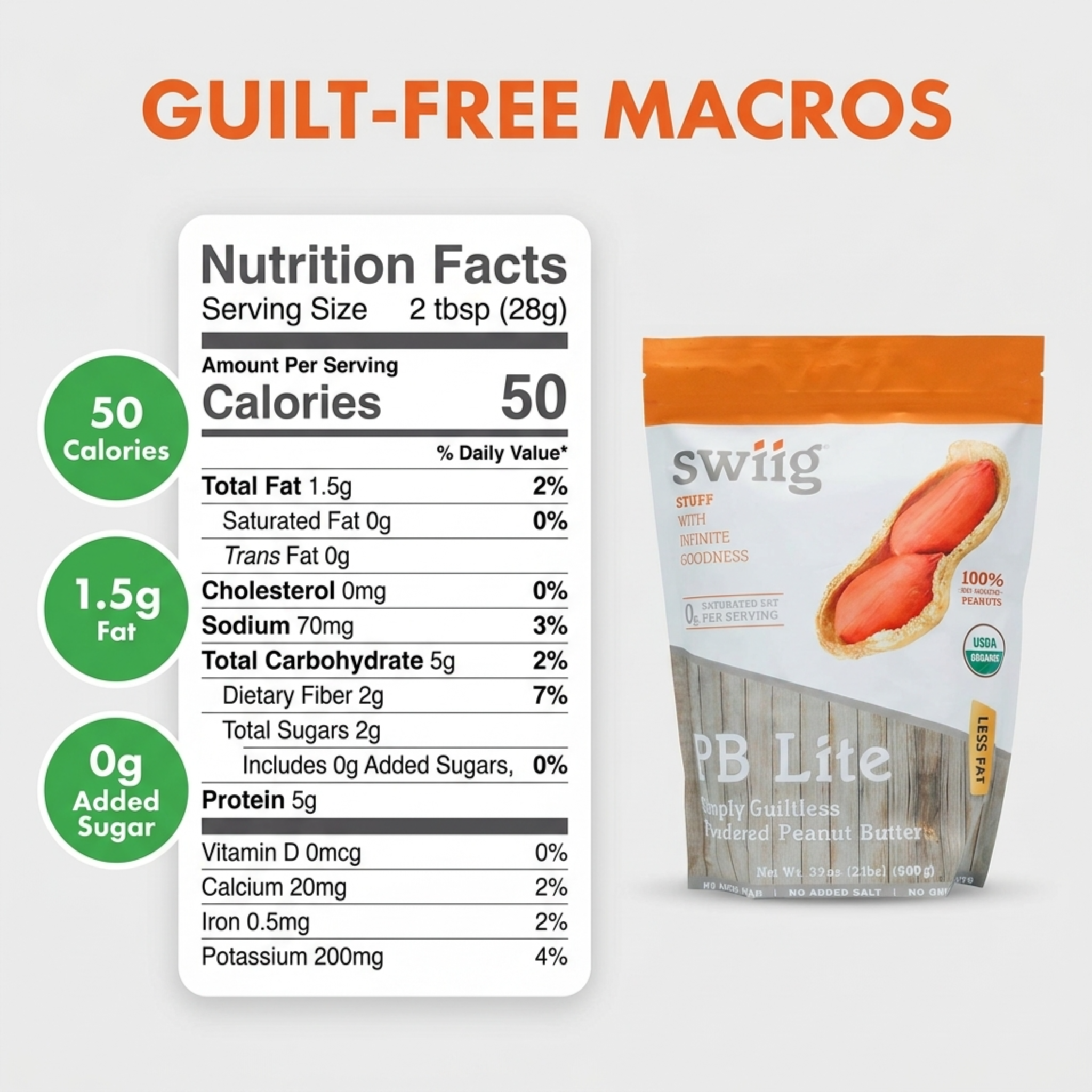 Organic PB Lite - swiig