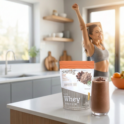Chocolate Daily Whey Protein Matrix - swiig