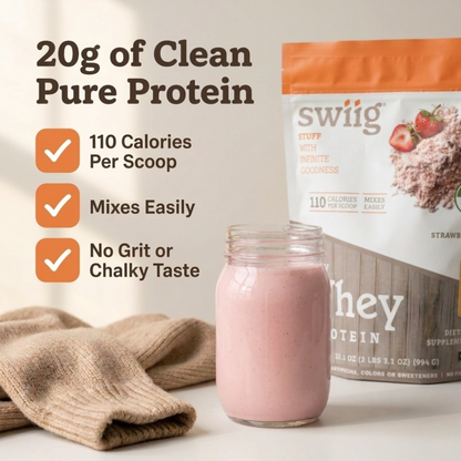 Strawberry Daily Whey Protein Matrix - swiig