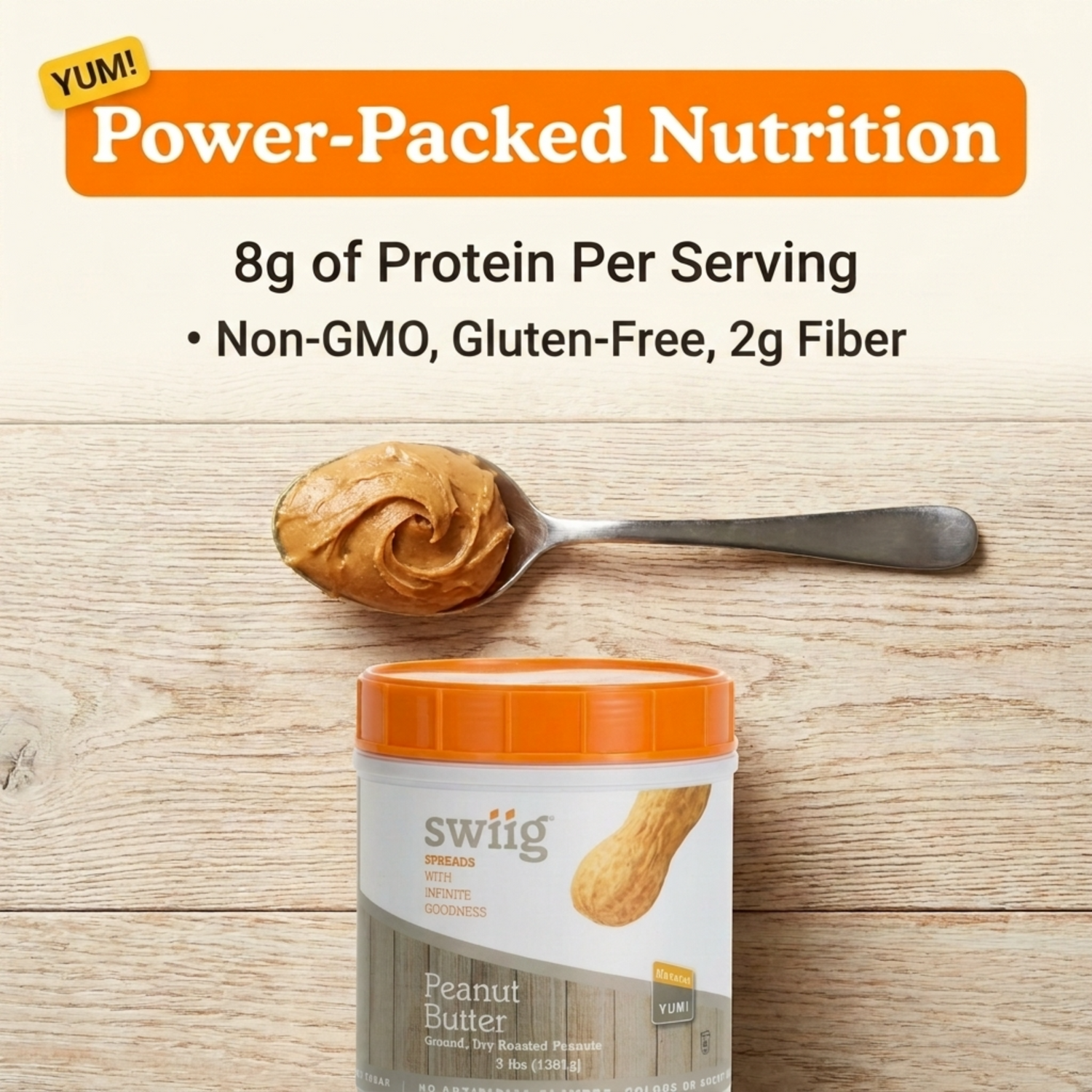 Natural Peanut Butter - swiig