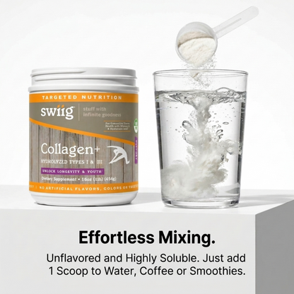 Collagen, Unflavored 1lb - swiig