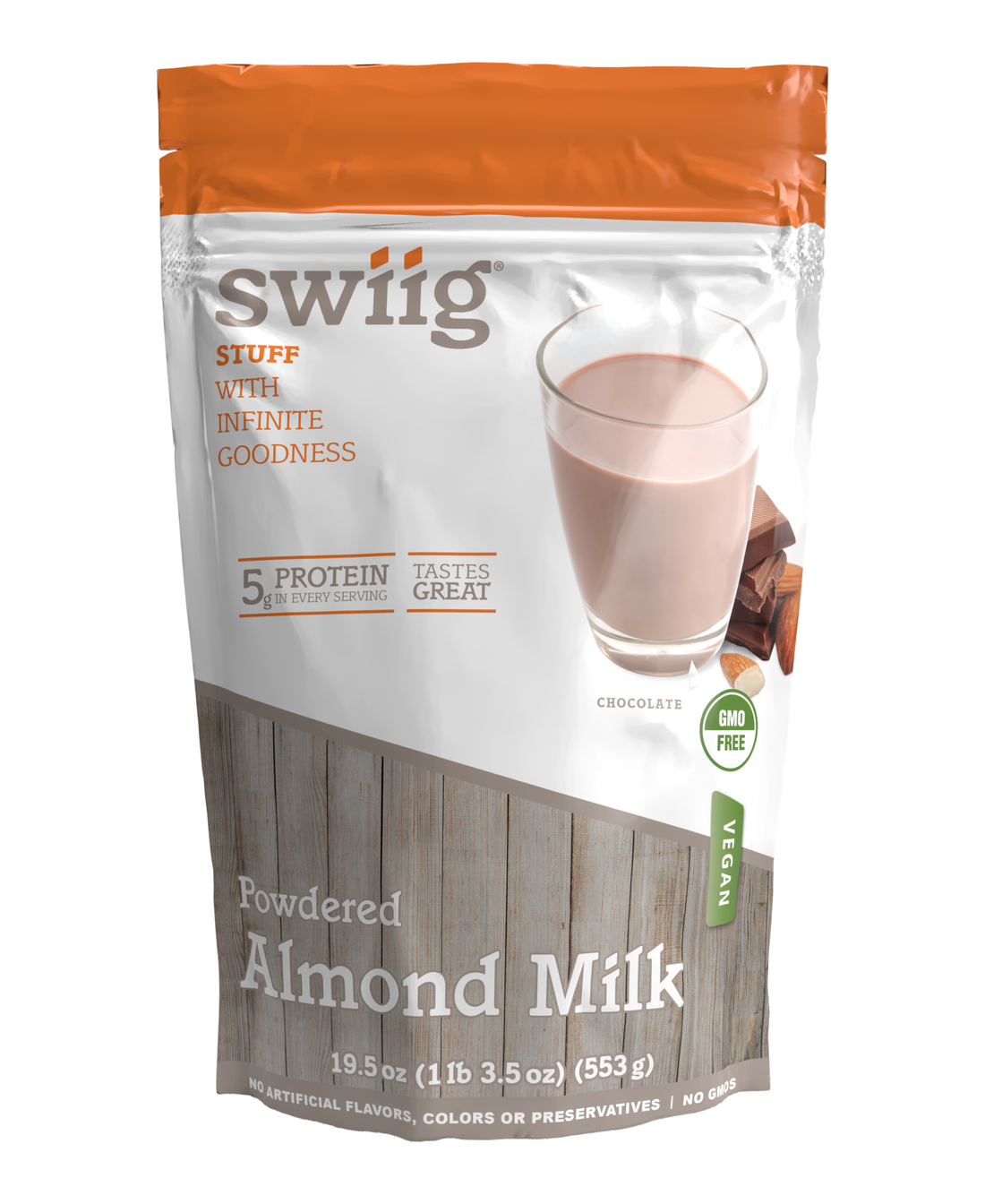 Powdered Almond milk chocolate flavored